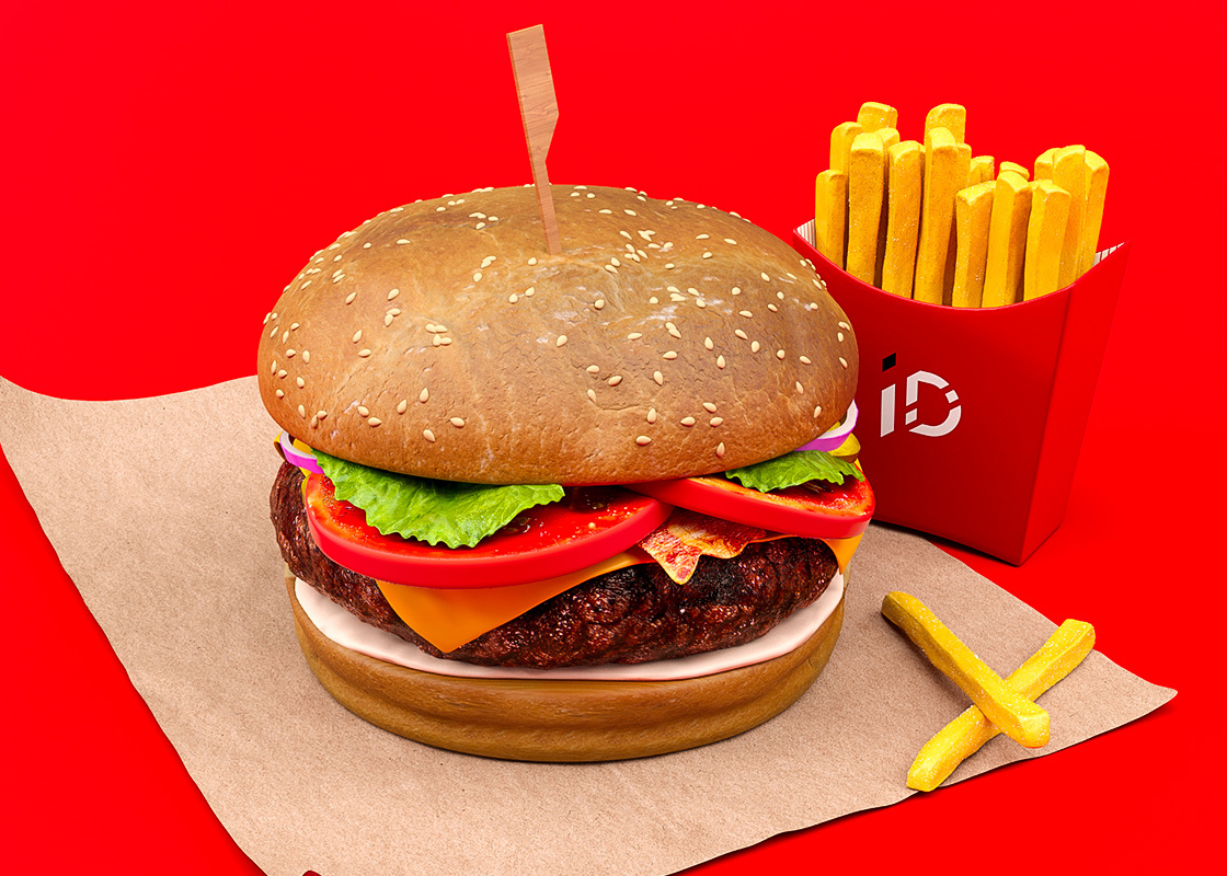 Burger & Fries
